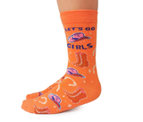 Let's go girls cowgirl socks - Uptown Sox