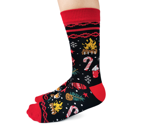 Fun Women's Holiday Christmas Socks - Uptown Sox