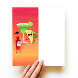 Cute Taco Friend Greeting Card