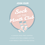SOCK OF THE MONTH CLUB - 2 PAIR - 1 MONTH