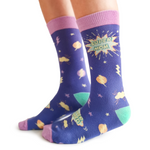 Womens Fun Super Mom Socks