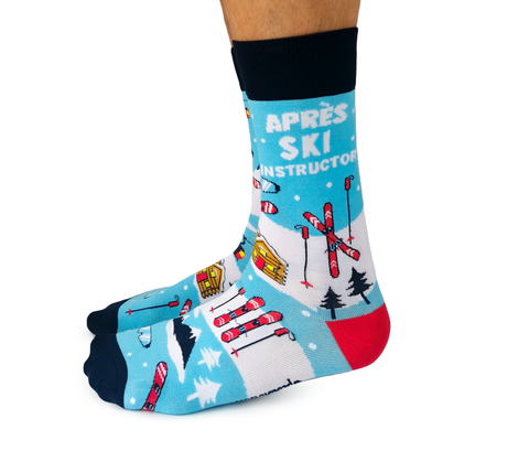 Fun Novelty Ski Socks for Men