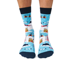 Fun Novelty Ski Socks for Men