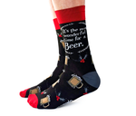 Christmas Beer Socks - Uptown Sox