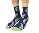 Mens Fun Novelty Pickle Socks - Uptown Sox