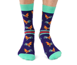 Fancy Rooster Novelty Socks for Men