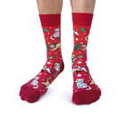 Christmas Cats Socks Funny - Uptown Sox