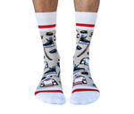 Fun Novelty Hockey Dad Socks - Uptown Sox