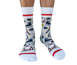 Fun Novelty Hockey Dad Socks - Uptown Sox