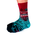 MENS-CREW NOVELTY-CANNBIS-WEED-MARIJUANA-SOCKS - UPTOWN SOX