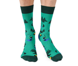 MENS-CREW NOVELTY-FIRE-WOODMAN-CAMPING-FOREST-SOCKS