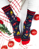 UPTOWN SOX - Fun Holiday Christmas socks for men