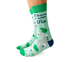 Men's Funny Novelty Dress golf socks - Uptown Sox