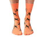 Pink fun novelty mens toucan socks - Uptown Sox