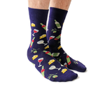 Wine and Cheese Socks for Men
