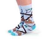 Womens sloth novelty socks