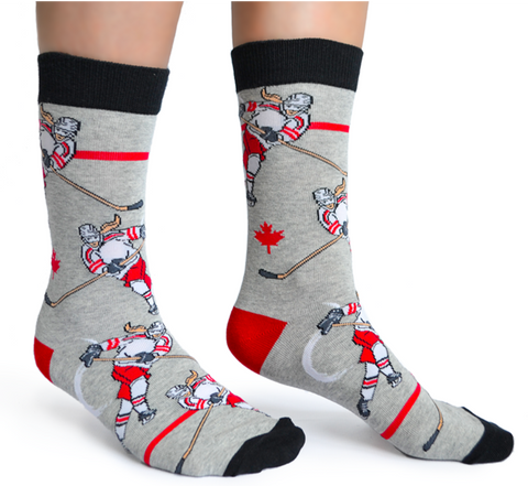 WOMENS-CREW NOVELTY-HOCKEY-SOCKS